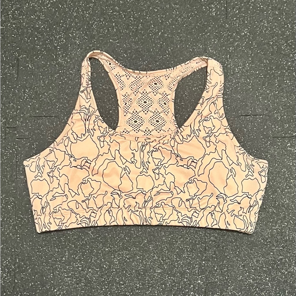 Zyia Peach Topo Bomber Bra Size XXL